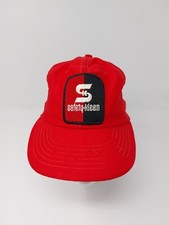 Vtg SAFETY-KLEEN Systems Snapback Hat Made in USA Patch Logo Cap