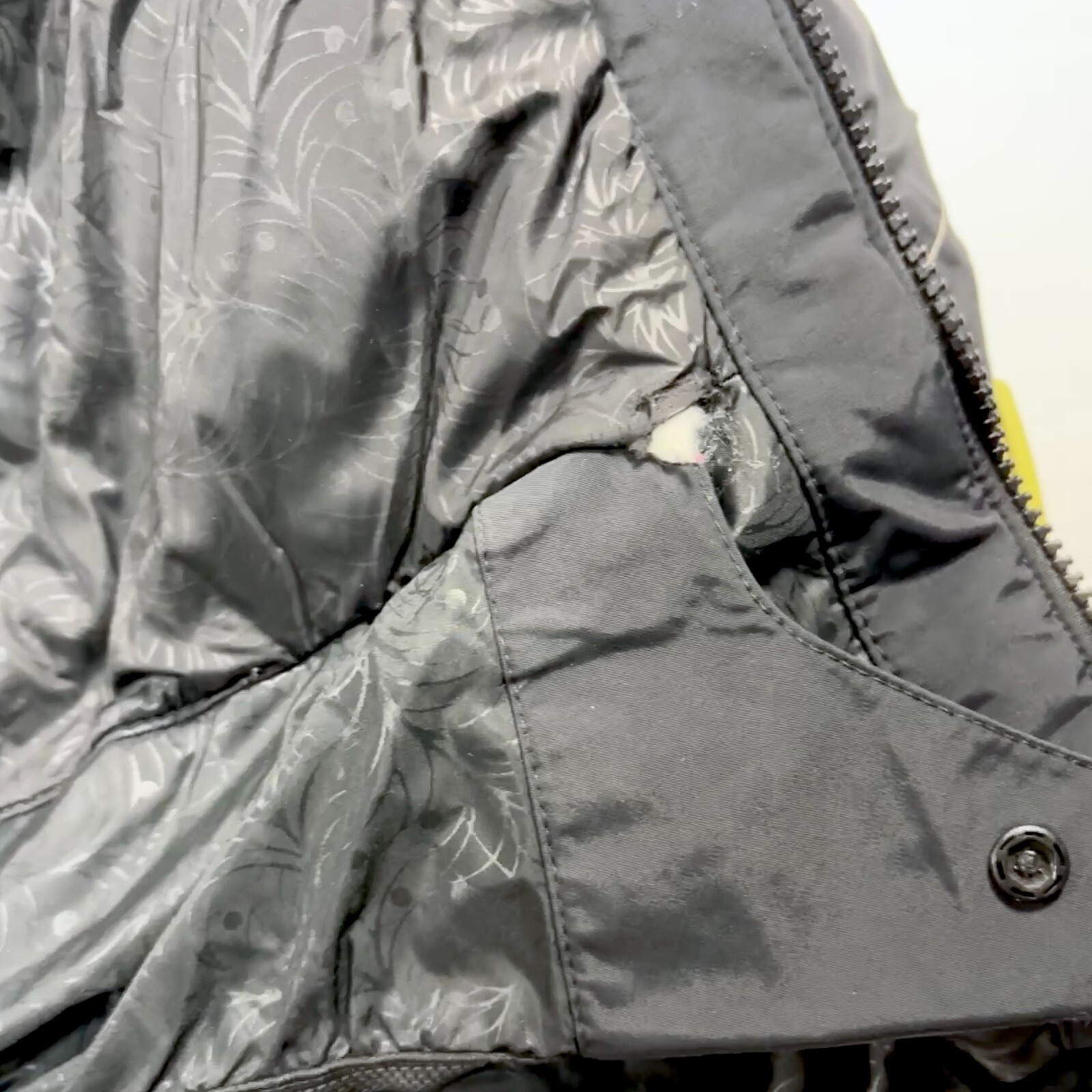 North Face Hyvent Jacket Black Full Zip Insulated… - image 24