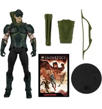 WB DC Direct - Page Punchers 7" Figure With Comic - Injustice 2 - Green Arrow