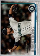 2019 Topps 582 Montgomery Club #517 Shawn Armstrong Seattle Mariners