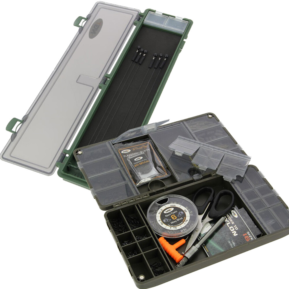 NGT Carp Coarse Fishing XPR Terminal Tackle Box Stiff Rig Wallet
