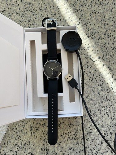 Withings Steel HR - Hybrid Smartwatch - 36mm - with brand New black strap - Picture 4 of 9