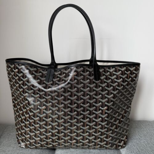 GOYARD Saint Louis Black PM Tote Bag - Picture 5 of 17