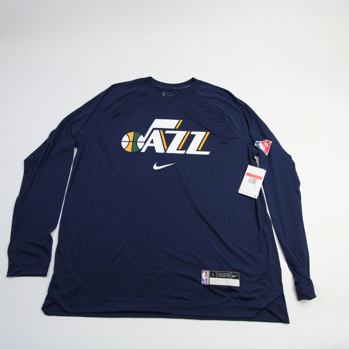 Nike, Shirts, Utah Jazz Nba Longsleeve Drifit Tee