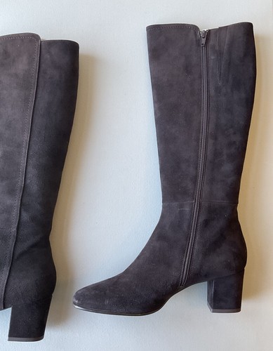 Butter Boots Luxe, ¡Hechas en Italia! Gamuza marrón - EU 38.5. US 8. Nuevo sin etiquetas - Imagen 5 de 7