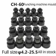 CH-60 Punching Mould Hydraulic Punch Round Die Stainless Steel Punching Machine
