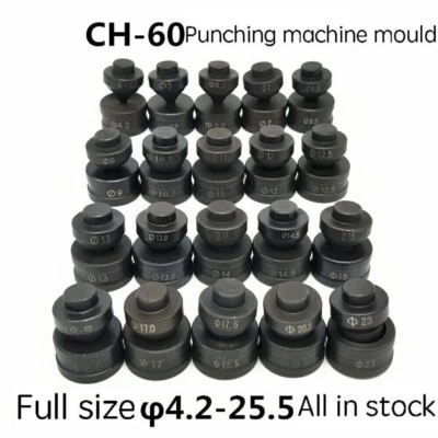 CH-60 Punching Mould Hydraulic Punch Round Die Stainless Steel Punching Machine