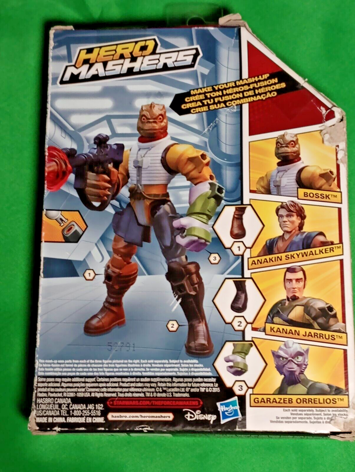 Greedo Star Wars Eroe Mashers Disney Hasbro Action Figure Bounty Hunter