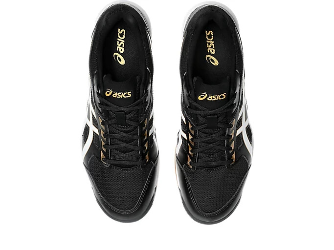Asics Table Tennis Shoes ATTACK HYPERBEAT 4 Black/White 1073A056