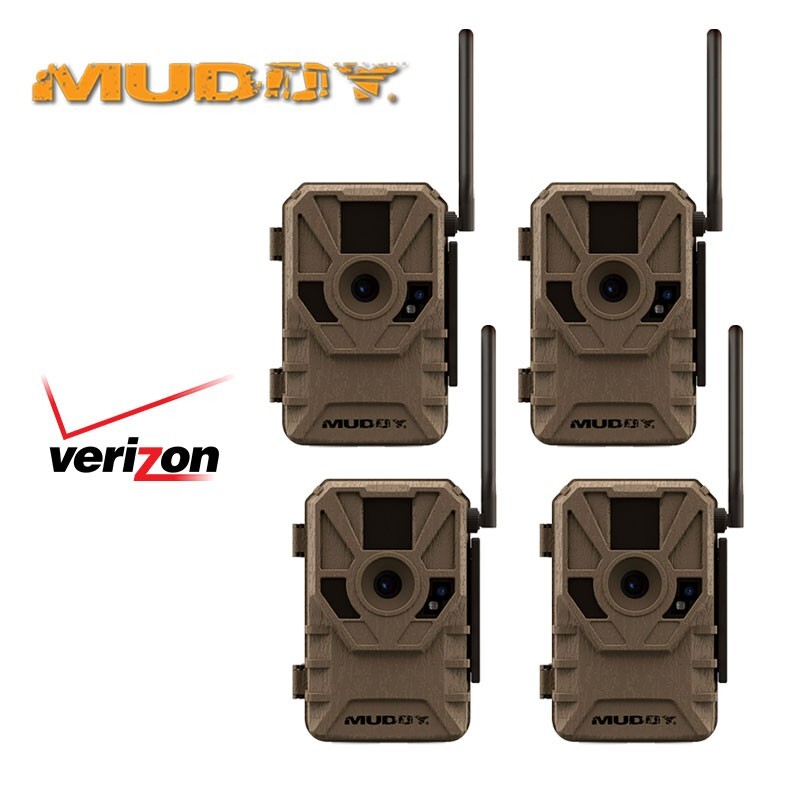 Muddy Manifest Trail Cameras Pack Powered by Verizon