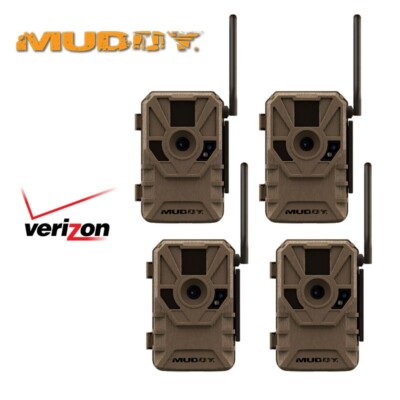 Muddy Manifest Trail Cameras Pack Powered by Verizon