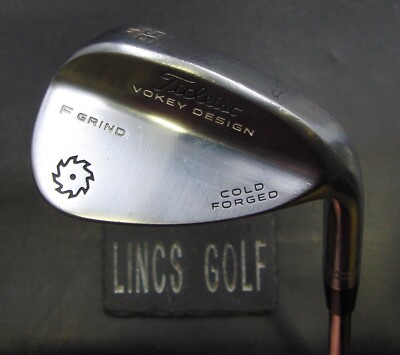 Titleist Vokey Design F Grind Cold Forged 58° Sand Wedge Stiff Stahlschaft