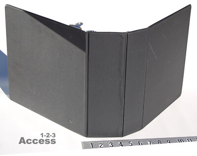 Avery 79 Series Linking Arm Heavy Duty 3 Ring 4'' Inch Binder Lever Lock Black A