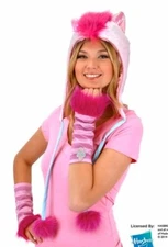 My Little Pony Pinkie Pie Arm Warmers Glovettes Costume Accessory, NEW UNWORN