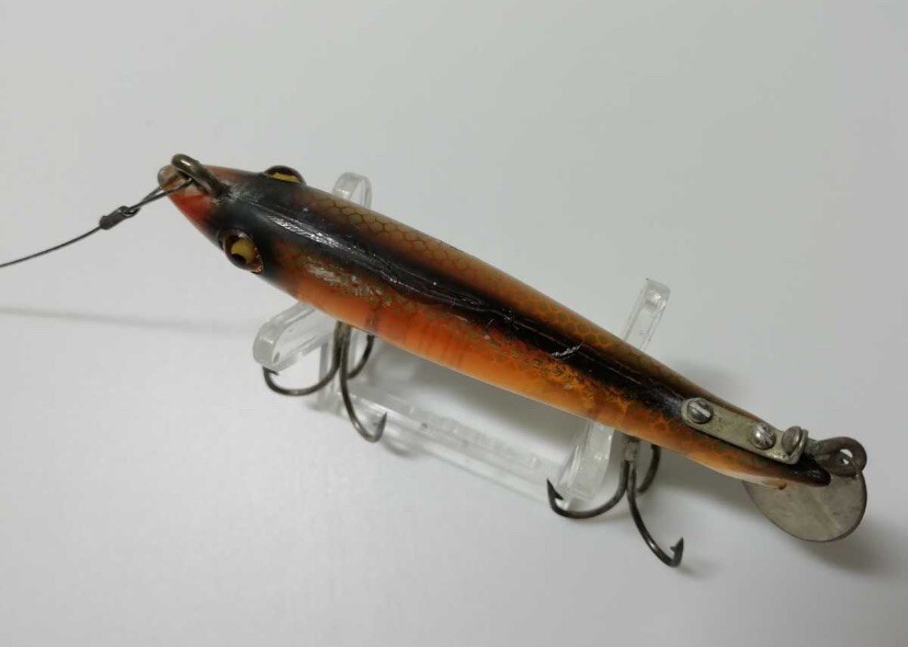 ヘドン　DOWAGIAC SPOOK Rare Heddon Dowagiac Spook 1930's Old Lure Ship From Japan