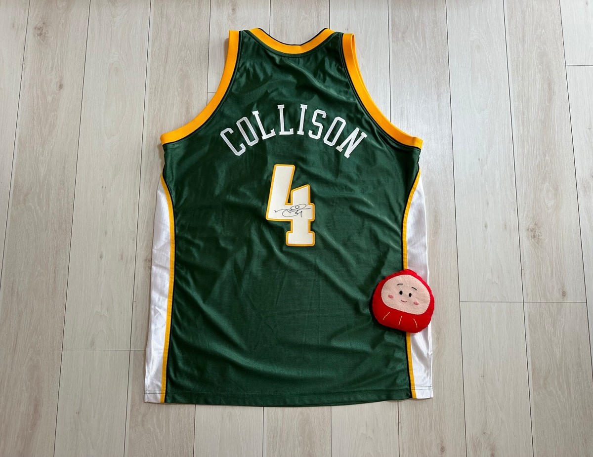 reebok nba Seattle supersonics ハーフジップ ULTRA RARE NBA Reebok Seattle Supersonics Ray Allen Cropped