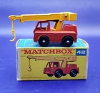 Lesney Matchbox Car Series #42 Iron Fairy Crane with Original Box