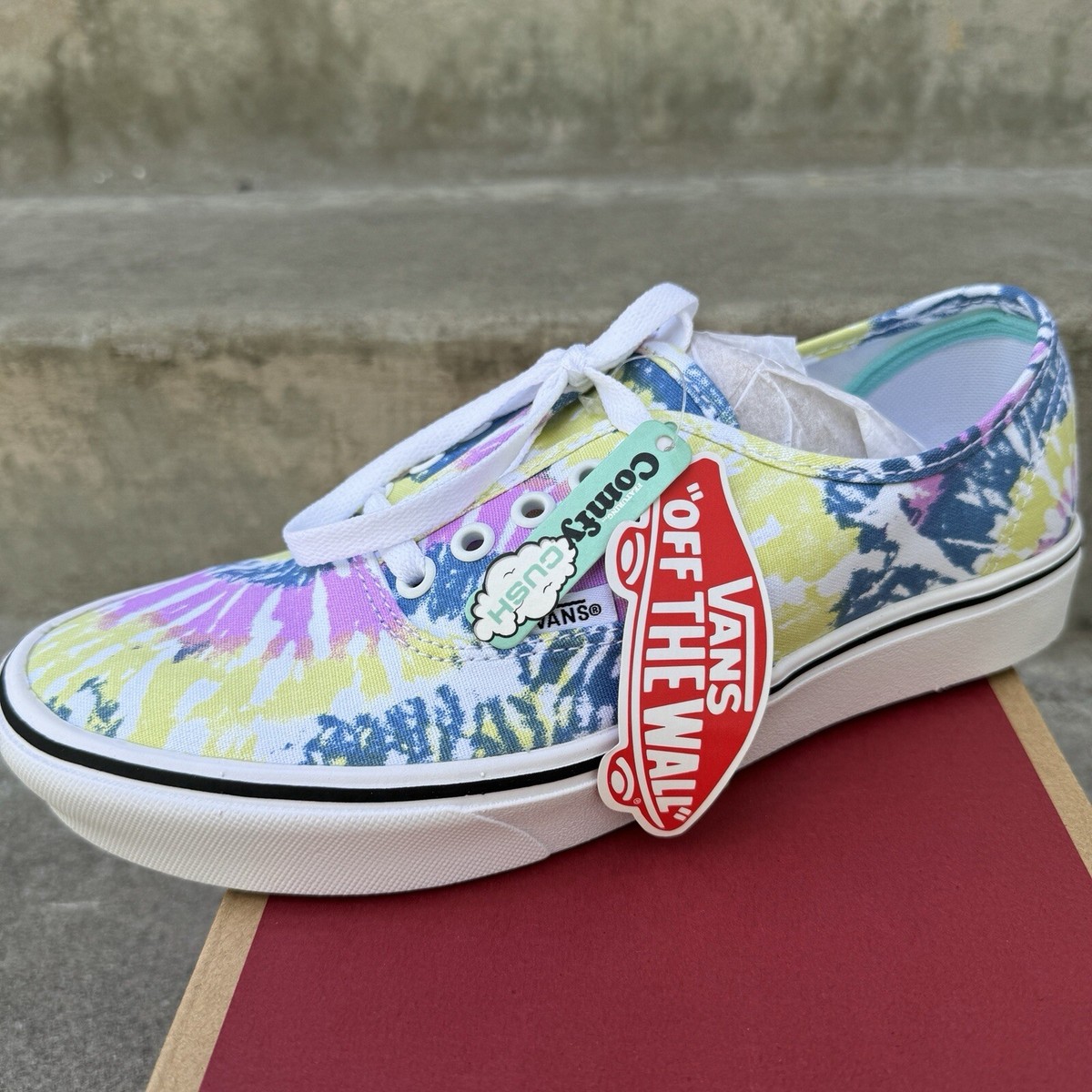 Old Skool Tie Dye White Vans Vans Old Skool Tie Dye Block Multi