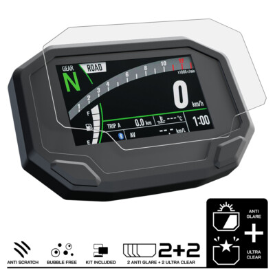 Protecteur D'Écran Anti-Reflet Pour KAWASAKI ZX-4RR (2023-) - Pack De 2 - Neuf