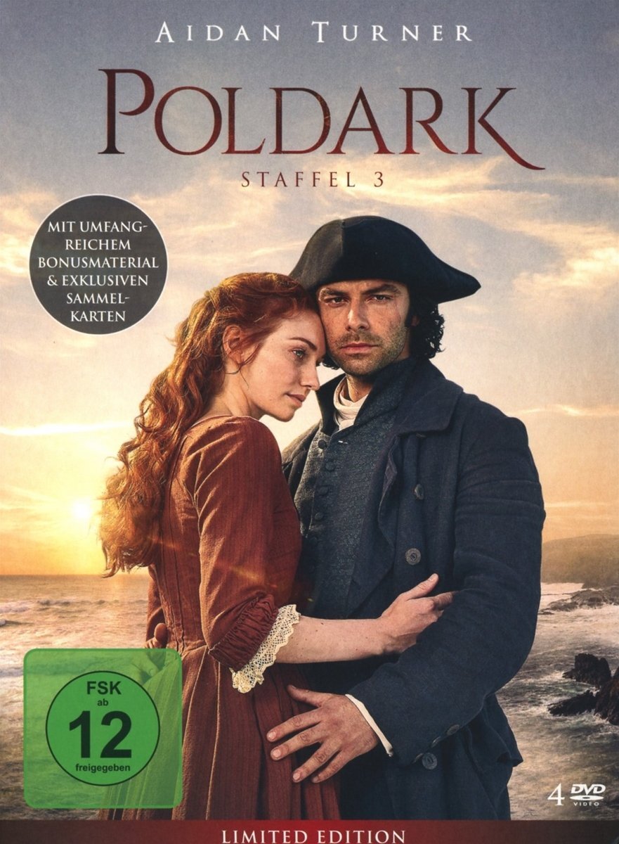 Poldark - Staffel 3 [4 DVDs] (DVD) Aidan Turner Eleanor Tomlinson Heida Reed