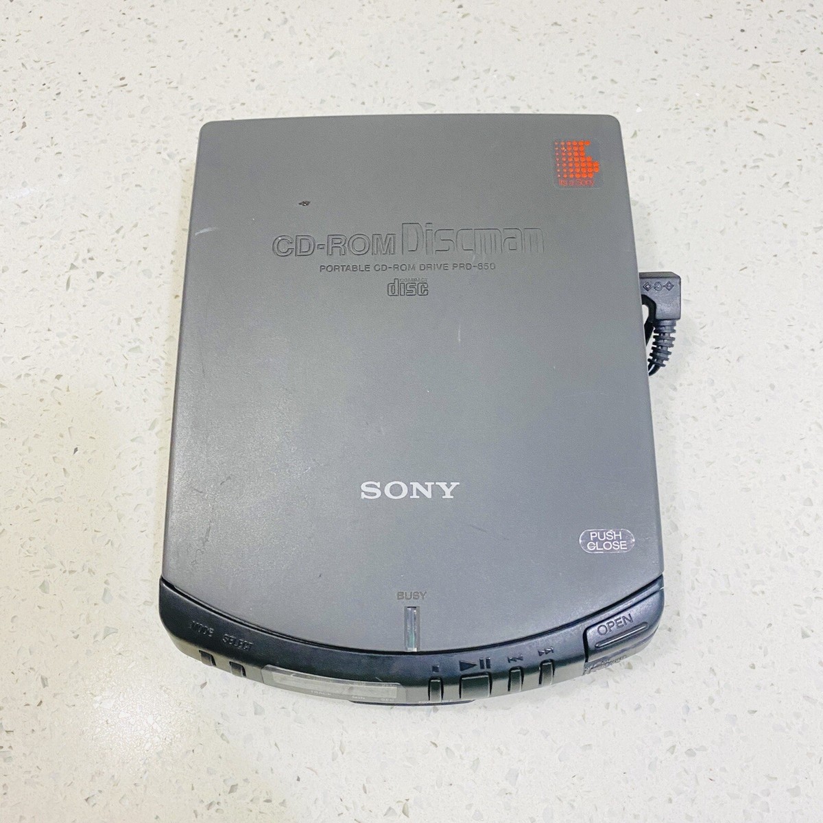 Sony Discman Portable External PCMCIA SCSI Cd-rom Drive Kit Sony Discman Portable External PCMCIA SCSI Cd-rom Drive Kit