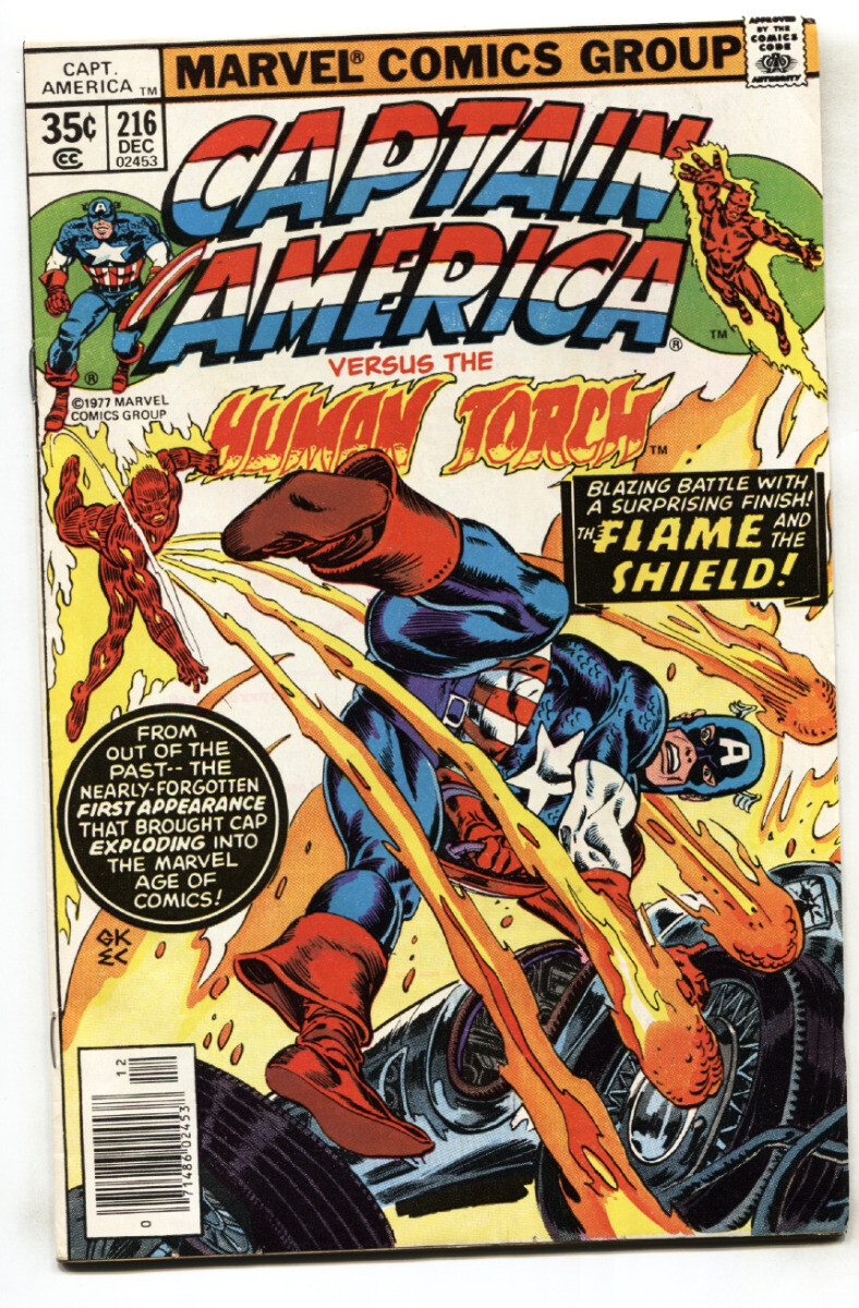 Captain America #216 - 1977 - Marvel - VF - comic book | eBay