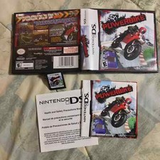 Powerbike (Nintendo DS, 2009) MAJESCO Very Rare Complete w/ Manual