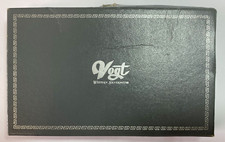 Sterling Silver VOGT Mexico Ranger Floral Etched Belt 45x44mm Buckle Set w Box