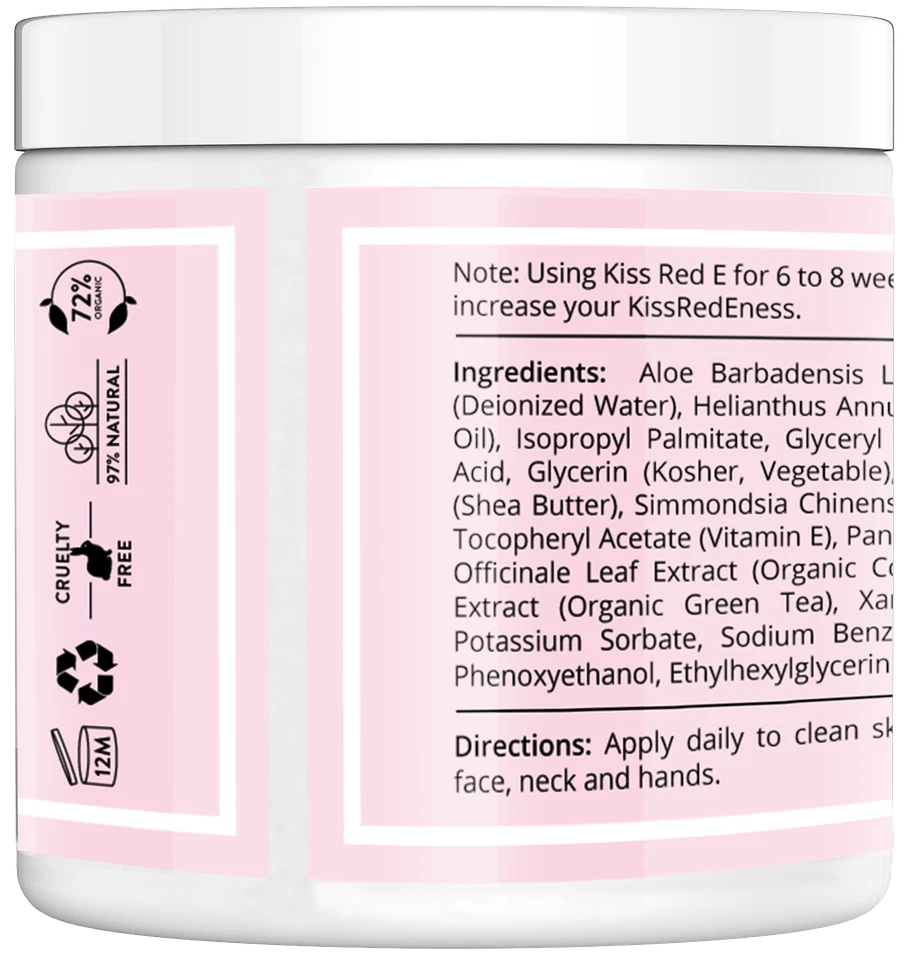 Anti Aging Organic Body Cream. Anti Wrinkle Moisturizer for Face, Hands, Neck - Image 3 of 4