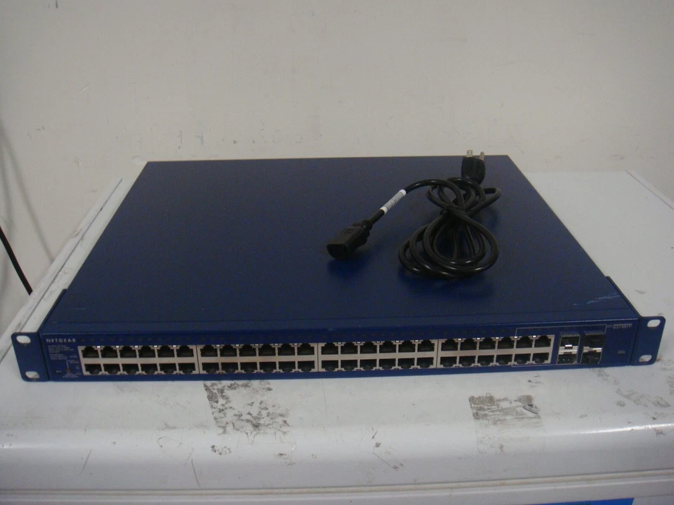 NetGear ProSafe GS748TP 48 Port PoE Gigabit Ethernet Switch - Image 4 of 4