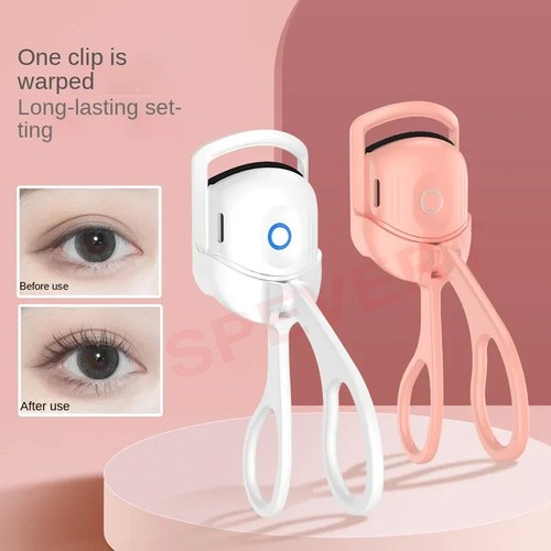 Electric Heated Curling Eyelash Tool Eyelash Curler Makeup USB Rechargeable Tool - Picture 5 of 19