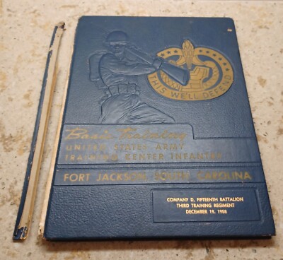 Basic Training Ft Jackson Co D 15th Batt 3rd Regiment Dec. 19, 1958