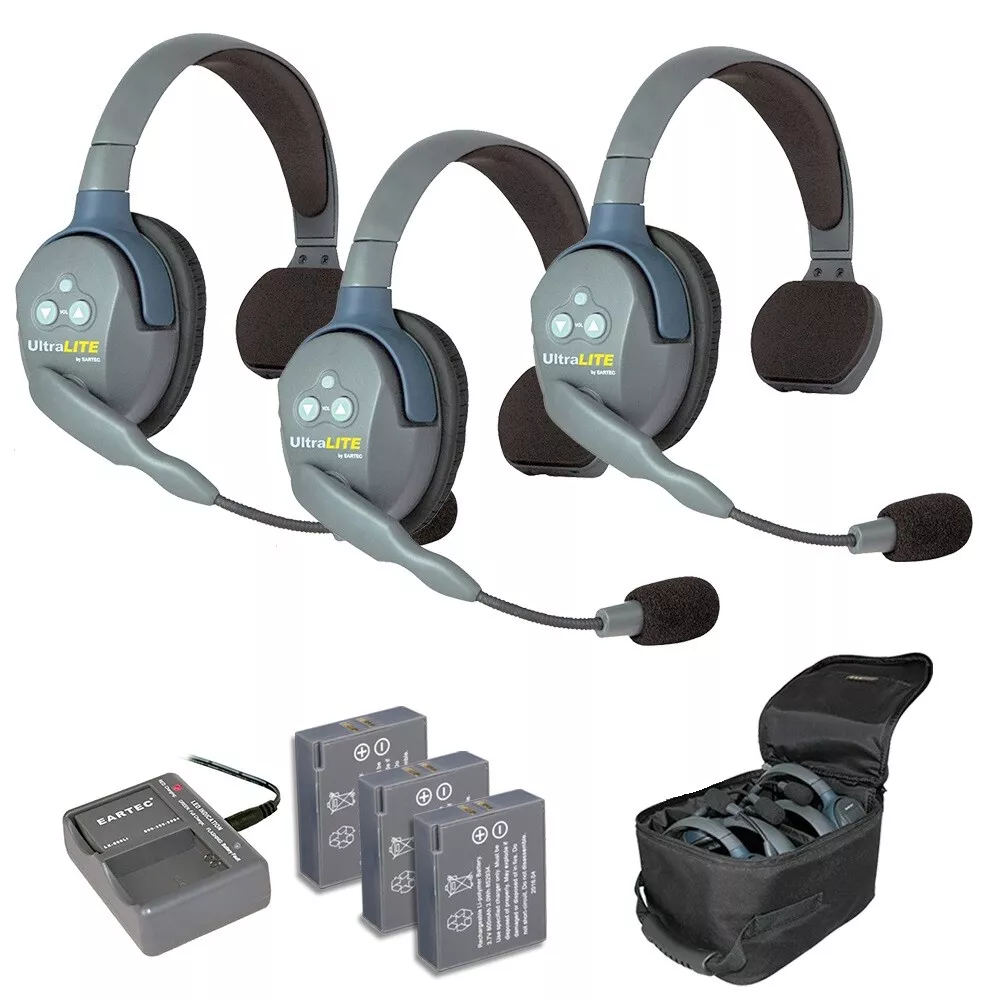 EVADE Single Wireless Headsets - Eartec Communication