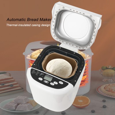 110V 700W Automatic Bread Maker Machine Multifunction Auto Bread Maker in Home