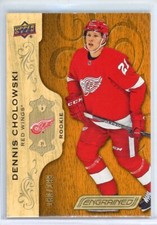  2018-19 Upper Deck Engrained #86 Dennis Cholowski RC /299 - Detroit Red Wings