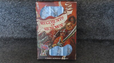 Citadel RR13 Lothern City Guard High Elves Regiments Renown Boxed Set 9 Fig 1985
