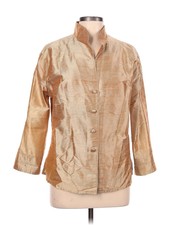 Charlotte Kellogg Women Gold Raincoat L