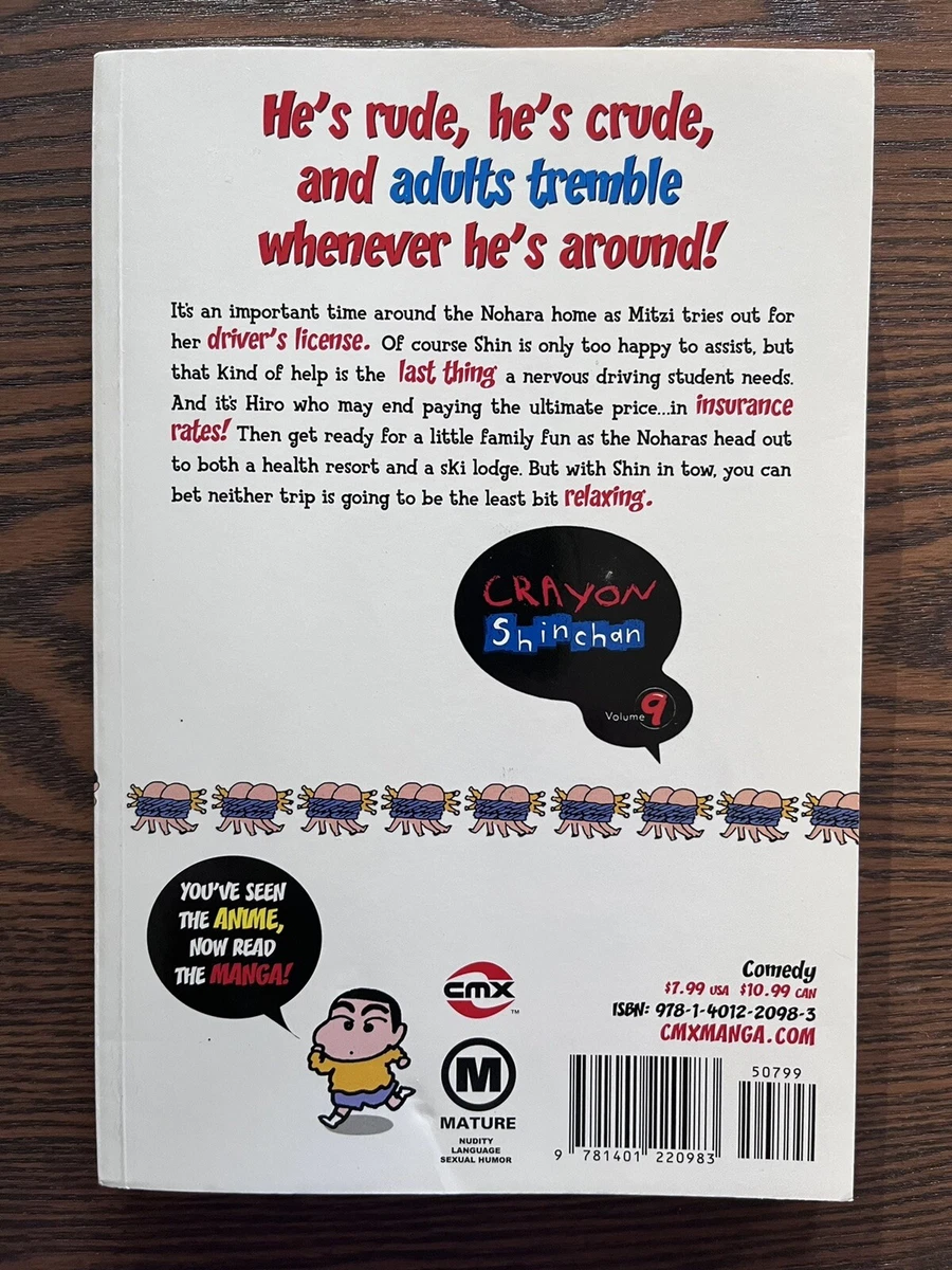 Crayon Shin-Chan Vol 9 (Manga Comedy Graphic Novel CMX 2009