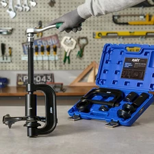 Heavy Duty 4 in 1 Ball Joint Press & U Joint Removal Tool Kit w/ 4 x 4 Adapters