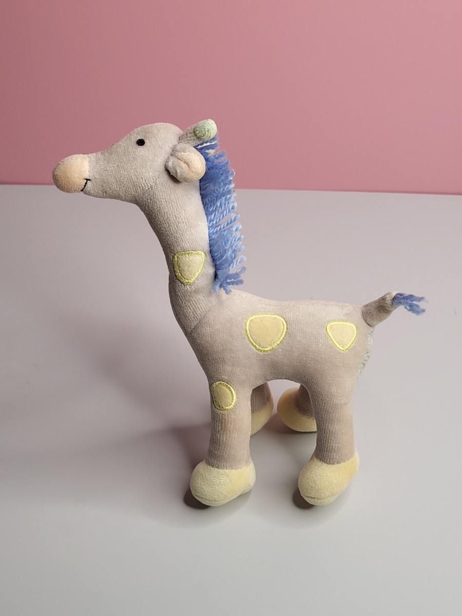 Oshkosh B'gosh Giraffe rattle plush stuffed baby toy lovey 9