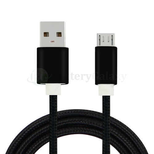 LOT Micro USB Fast Charger Data Cable Plastic/Braided Cord For Samsung Android - Picture 3 of 12