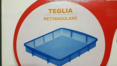 PAVONI - Silikonform rechteckig 28 x 24 cm h.4 - NEU