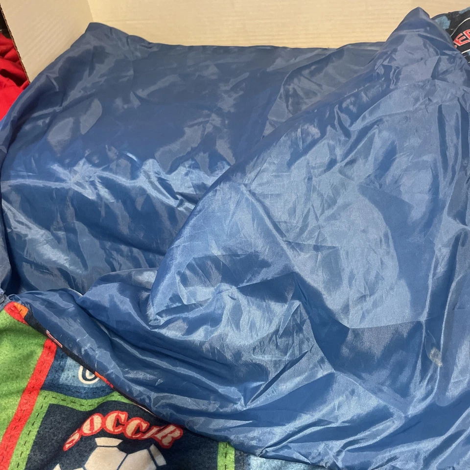 "Saco de dormir para niños deportes (béisbol baloncesto fútbol) 56""x26""" Foto 3 de 4