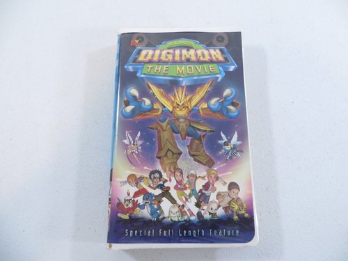 Digimon Digital Monsters The Movie VHS 2000