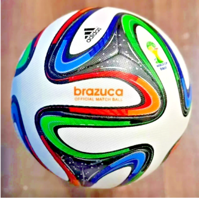 Official Adidas Brazuca 2014 FIFA World Cup Soccer Ball (Size 5