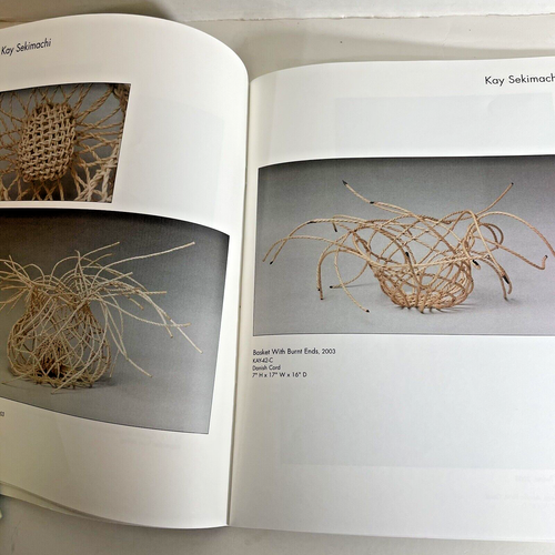 Marion Hildebrandt & Kay Sekimachi 2006 Exhibit Catalog Lines Converging LA CA - Picture 6 of 16