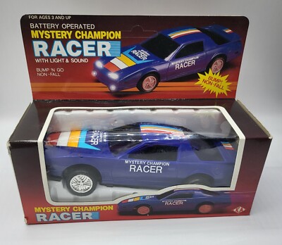 趣味 VINTAGE CHAMPION Vintage KA Mystery Champion Racer with Light & Sound Bump'n Go