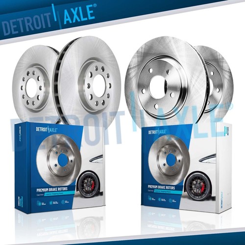 Front Brake Rotors & Ceramic Pads Kit For 2010-2015 Chevy Camaro - 12.64'' Rotors, 5-Lug, Vented, 10 Year Warranty