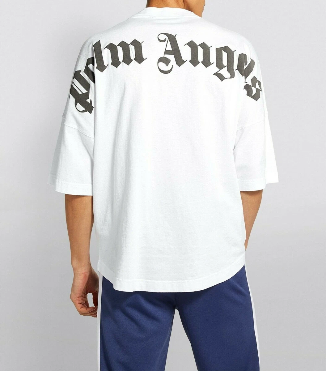 Palm Angels Men s T Shirt White Size S eBay
