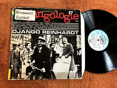 DJANGO REINHARDT DJANGOLOGIE 17 1949 2C05416017 1978 VINYL LP pathe gypsy jazz!